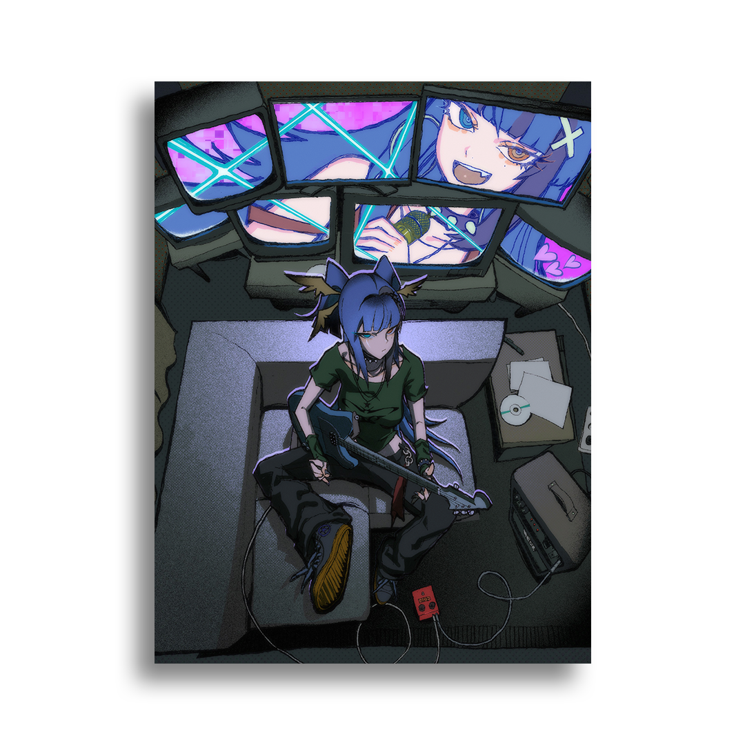 Isaa Corva | Signal Jam - Art Print