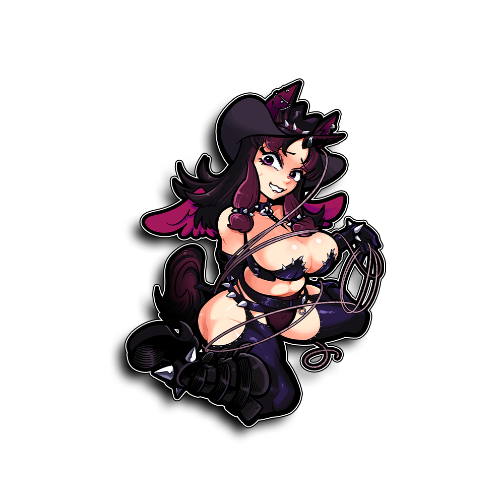 PegasusWitchVT | A Little Tied Up - Sticker