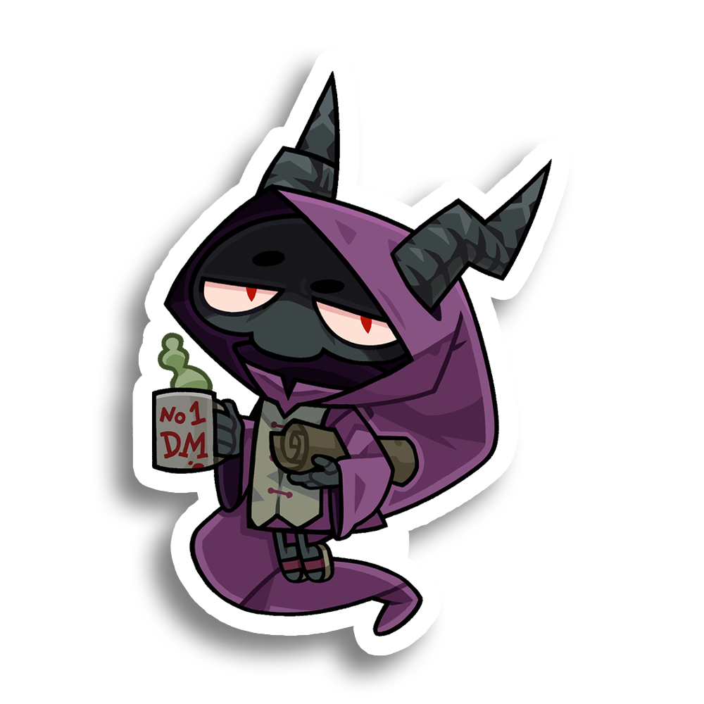 MilkyBoxBoy | Dungeon Girls Chibi - Sticker