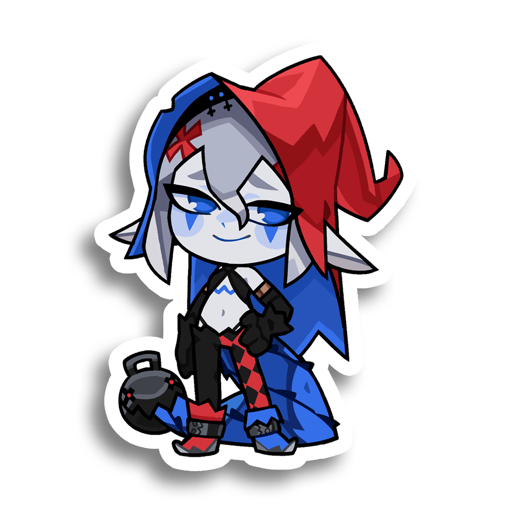 MilkyBoxBoy | Dungeon Girls Chibi - Sticker