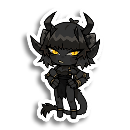 MilkyBoxBoy | Dungeon Girls Chibi - Sticker