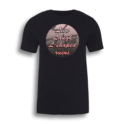 Paul is Bad at Stuff | Live, Laugh, L-Shaped Ruins - Tee