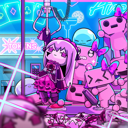 PorcelainMaid | Chat's Most Prized Possession - Art Print