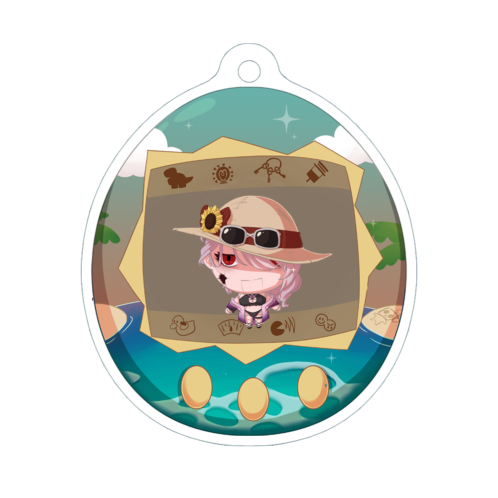 PorcelainMaid | Virtual Pet- Keychains