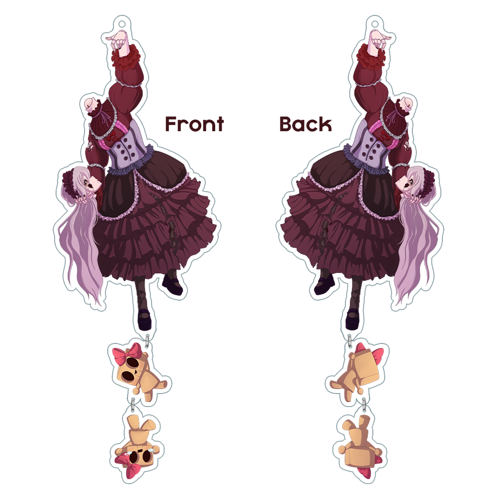 PorcelainMaid | Dangling - Keychain