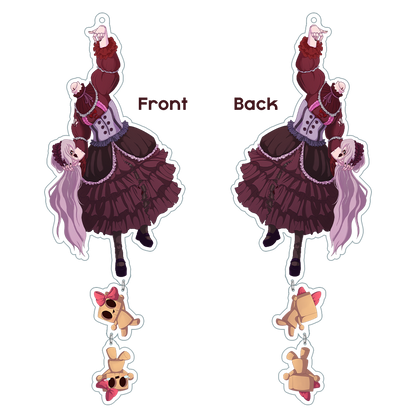 PorcelainMaid | Dangling - Keychain