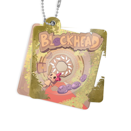 PorcelainMaid | Marching Blockhead - Keychain