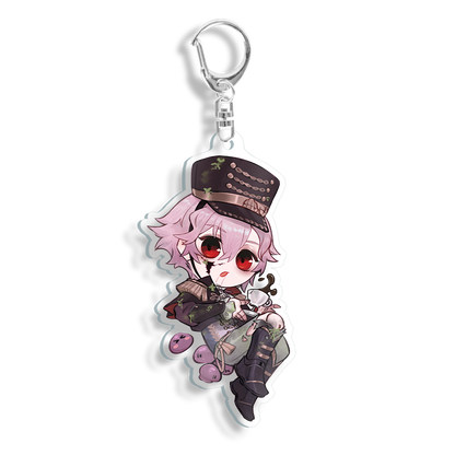 PorcelainMaid | Tea Time - Keychain