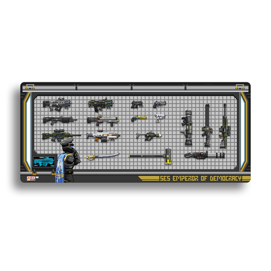 CommissarKai | Arsenal of Democracy - Desk Mat