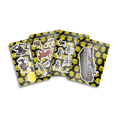 CommissarKai | Crayola Crusades - Sticker Sheet