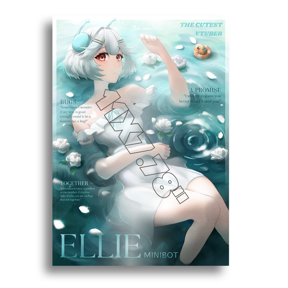 ellieminibot | Art Print + Mini Art Prints - Bundle