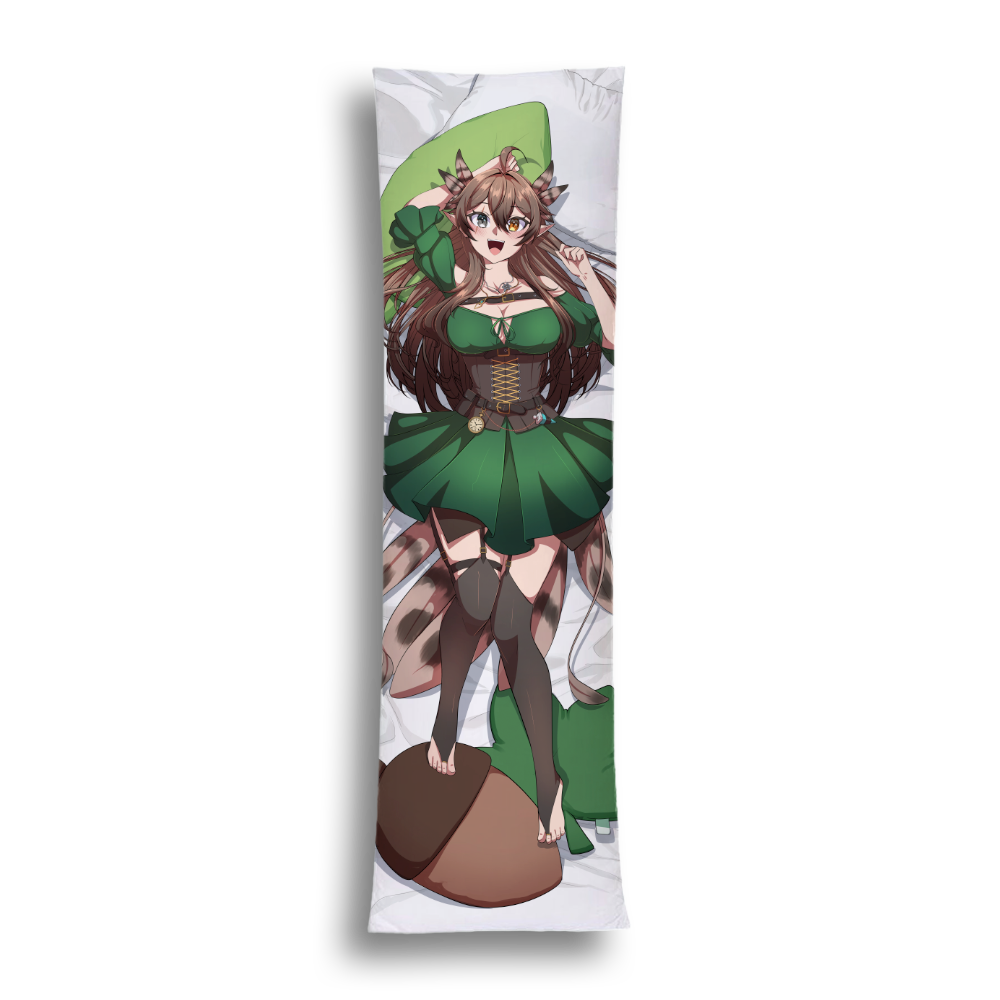 Kumi | Ruffled Feathers - Body Pillow